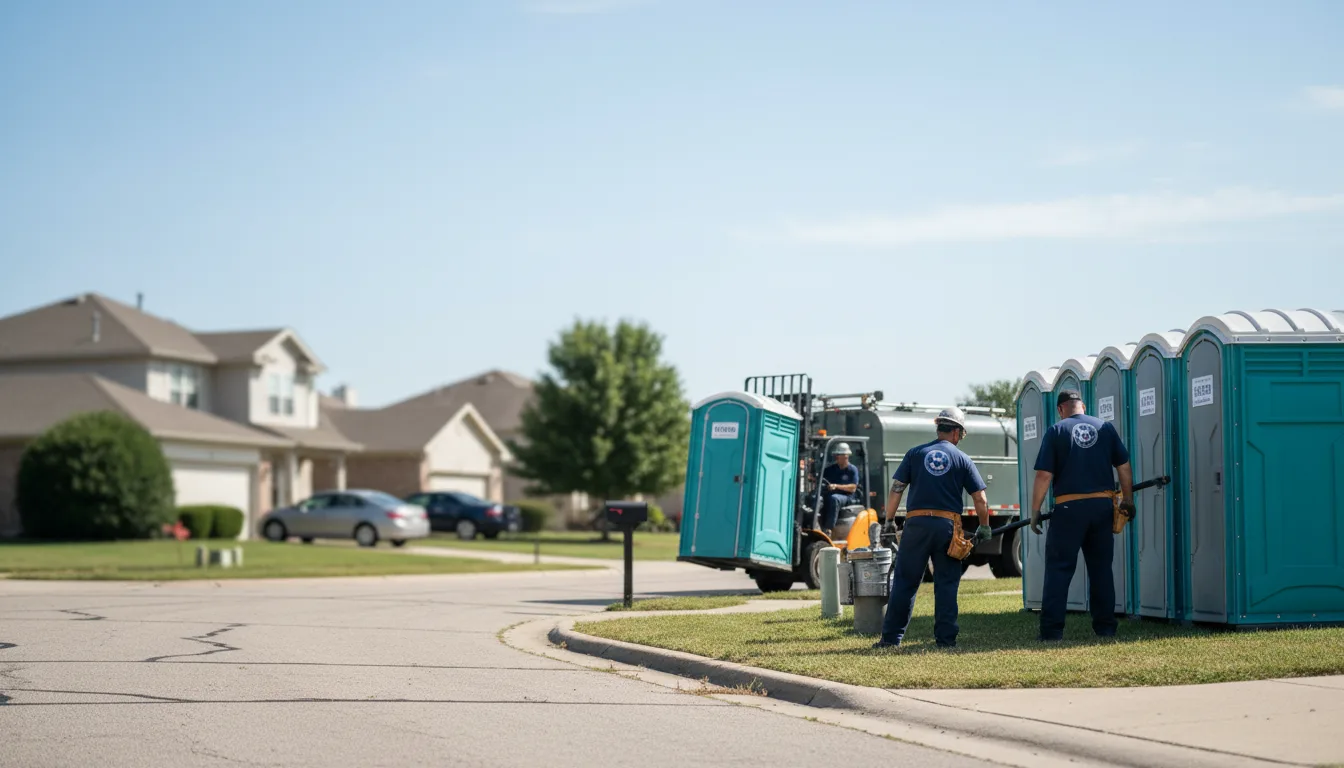 Porta Potty Rental in Monument, KS near me